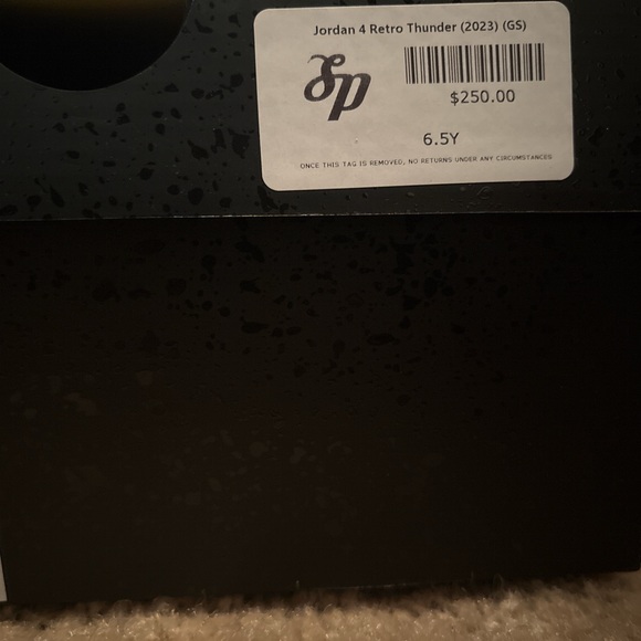 Jordan Athletic Shoes Black Yellow